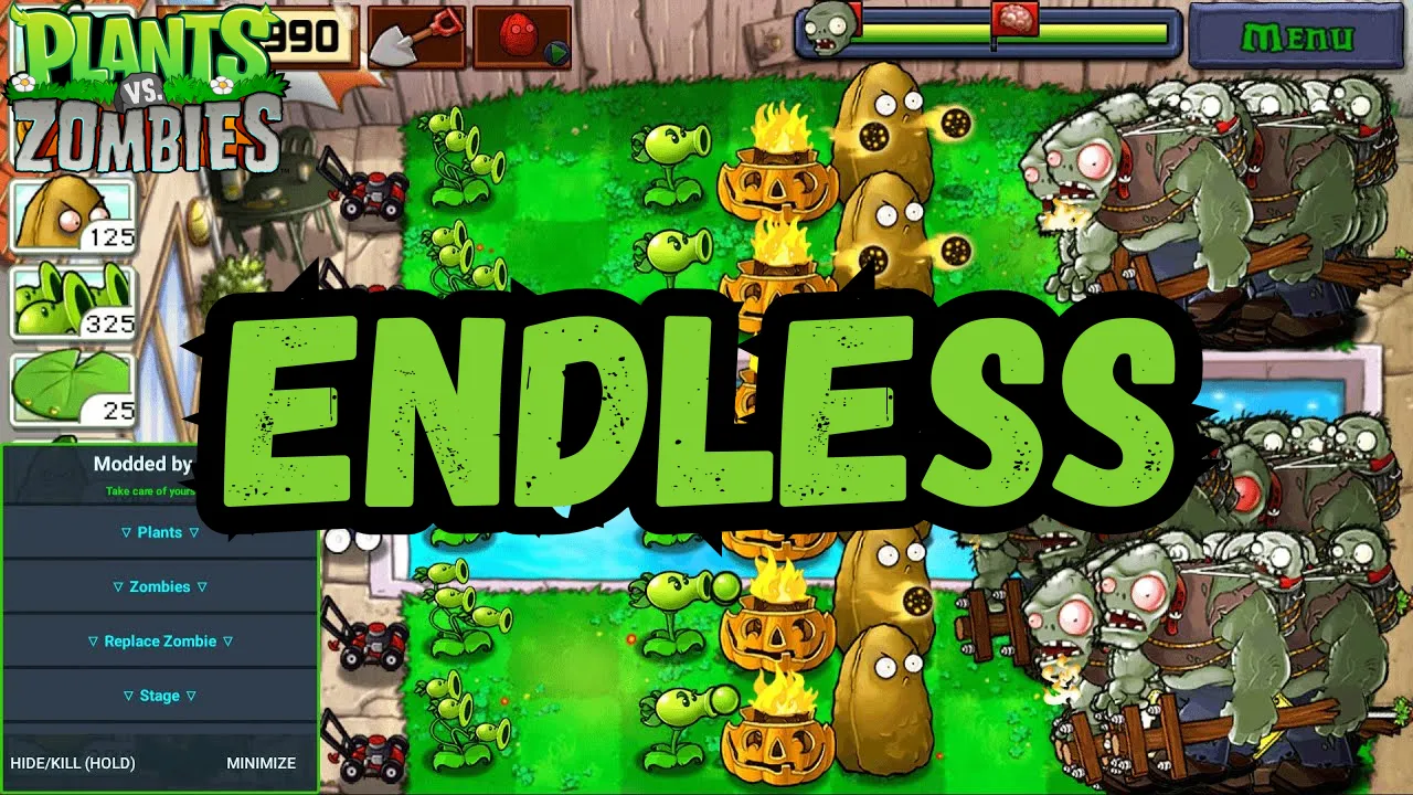 PVZ Hybrid Endless Mode