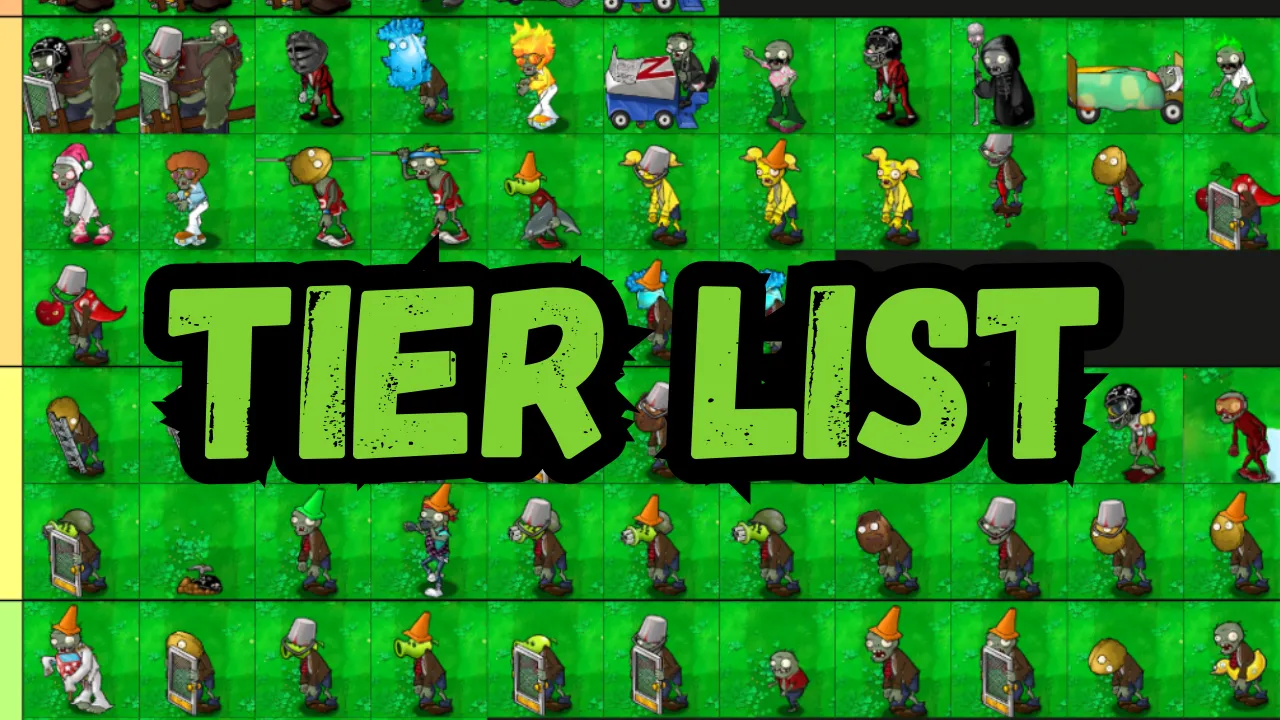 zombies tier list PVZ Hybrid